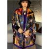 Ladies Fashion Paint Style Shinny Silky Scarf 