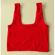 Wholesale Ladies  Fashion Ribs Cropped Tank Top
