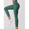 High Waist Ribbed Active Leggings 