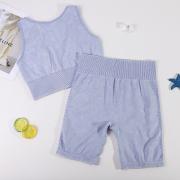 Wholesale Ladies Corpped Top And Shorts