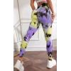 Multi Colors Tie Dye Looking Print Leggings  wholesale