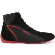 Wholesale Sparco Monza-M22_Nero Black Suede Leather Driving Trainers