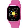 Liu Jo Unisex Teen Silicone Fuchsia Smartwatches