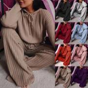 Wholesale Hacci Ribs Homewear Set