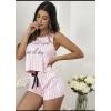 Ladies Yummy Sleepwear Tank Top And Shorts