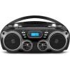 Proscan Portable Bluetooth CD Boombox With AM/FM Radio In Black