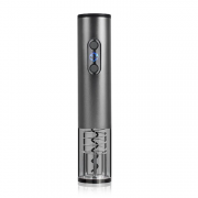 Wholesale SW-WG25U Portable Electric Wine Opener Rechargeable Bottle Opener Set With Vacuum Plug, Wine Pourer - Silvery Grey