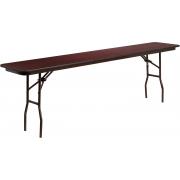 Wholesale Flash Furniture Frankie 6-Foot Mahogany Melamine Laminate Folding Training Table