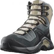 Wholesale Salomon Womens Quest Element Gore Tex Trekking & Hiking Shoes Ebony Rainy Day Stormy Weather
