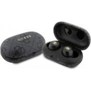 Wholesale Guess 4G Metal Logo Earphones Charging Case Black