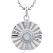 Wholesale Sun Beam Mother Of Pearl 925 Silver Pendant