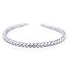 Woven Handmade Karen Hill Tribe Sterling Silver Cuff Bracele