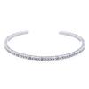 Vintage Arrow Engraved Sterling Silver Cuff Bracelet