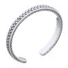 Exquisite Leaf Motif Sterling Silver Toe Ring