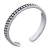 Vintage Minimal Boho 925 Silver Toe Ring
