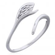 Wholesale Sterling Silver Ocean Wave Fish Tail Ring