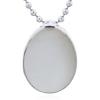Oval Mother of Pearl 925 Silver Pendant
