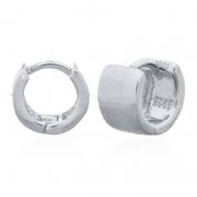 Wholesale 925 Sterling Silver Compact Bold Huggies