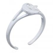 Wholesale Celestial Embrace Moon And Star 925 Silver Toe Ring