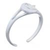 Celestial Embrace Moon and Star 925 Silver Toe Ring