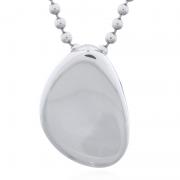 Wholesale Pebble Shaped 925 Sterling Silver Pendant