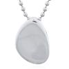 Pebble Shaped 925 Sterling Silver Pendant