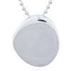 Sterling Silver Organic Shape Pebble Pendant