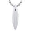 Exquisite Geometric Pointed Sterling Silver Pendant