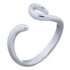 Sterling Silver Open Curl Wrap Ring
