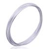 Delicate Triple Interlocked Sterling Silver Rings