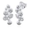 Bubble Bead Art 925 Silver Stud Earrings