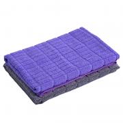 Wholesale 50cm X 70cm Check Pattern Microfiber Floor Cloth