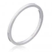 Wholesale Square Wire 925 Silver Stacking Ring
