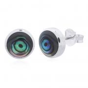 Wholesale Elegant 925 Sterling Silver Abalone Shell Earrings