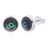 Elegant 925 Sterling Silver Abalone Shell Earrings