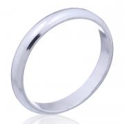 Wholesale Plain 925 Sterling Silver 3mm Wide Band Ring