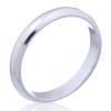 Plain 925 Sterling Silver 3mm Wide Band Ring