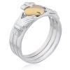 Claddagh Ring 3 In 1 Separable Sterling Silver Ring