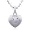 Precious Heart Sterling Silver Pendant