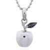 Sterling Silver Apple Pendant