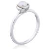 Floral Pearl 925 Silver Ring