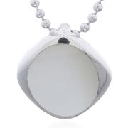 Wholesale Elegant Square Pendant With Oval Mother Of Pearl Inlay