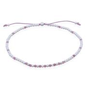 Wholesale 925 Sterling Silver Bracelet Adorned With Pink Tourmaline Ge