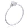 925 Silver Marquise Shape Mother Of Pearl Ring