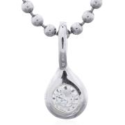 Wholesale Elegant Raindrop Pendant With Sparkling Circular CZ