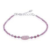 Wholesale Natural Pink Tourmaline Seed Beads Bracelet