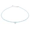 Green Agate And Amazonite 925 Starfish Charm Necklace
