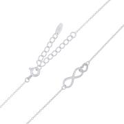 Wholesale Everlasting Infinity 925 Silver Necklace