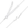 Surf Wave Sterling Silver Necklace