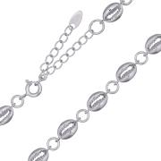 Wholesale Little Hollow-Shells In 925 Silver Necklace